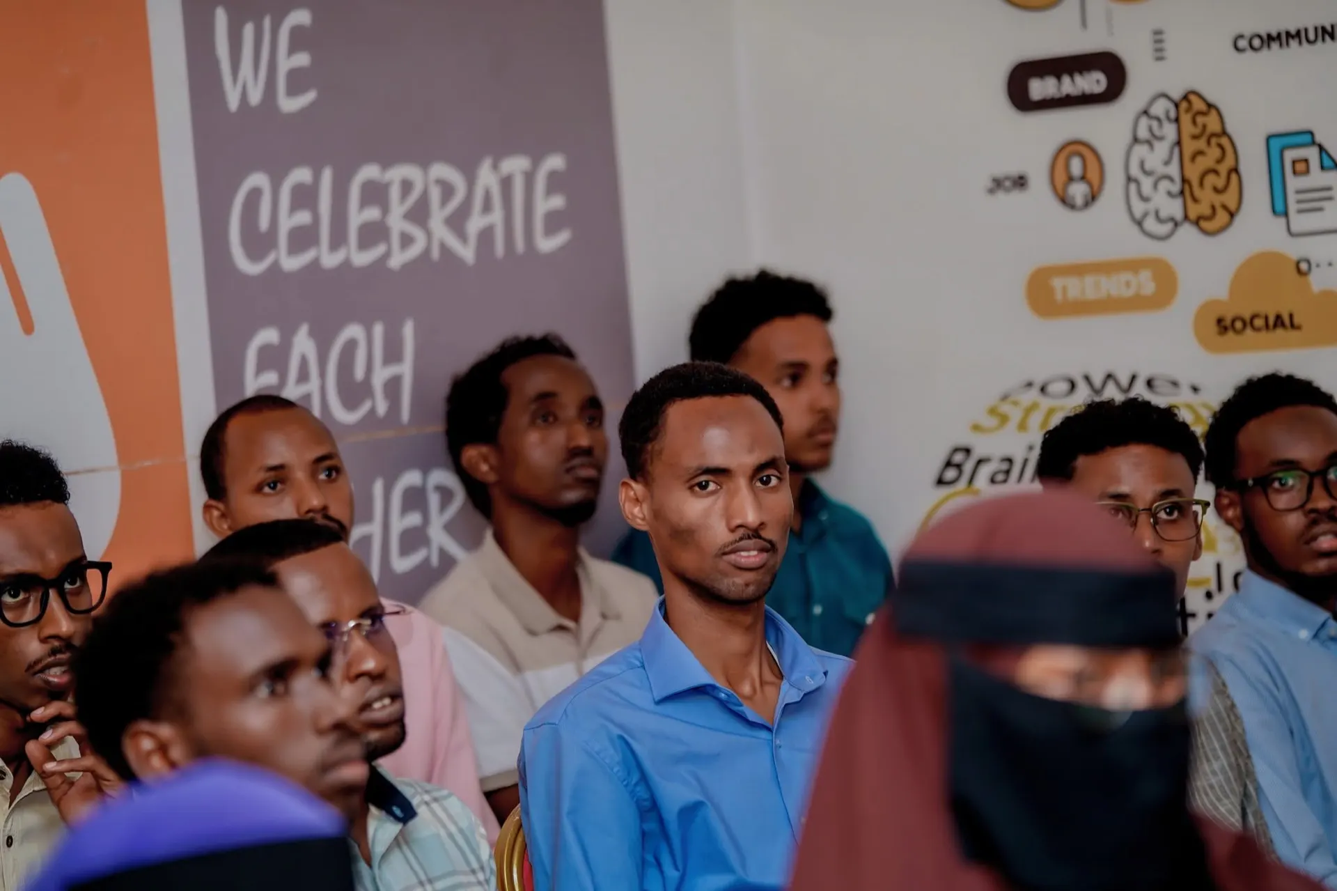 Participants at an IDEA orientation session in Somalia